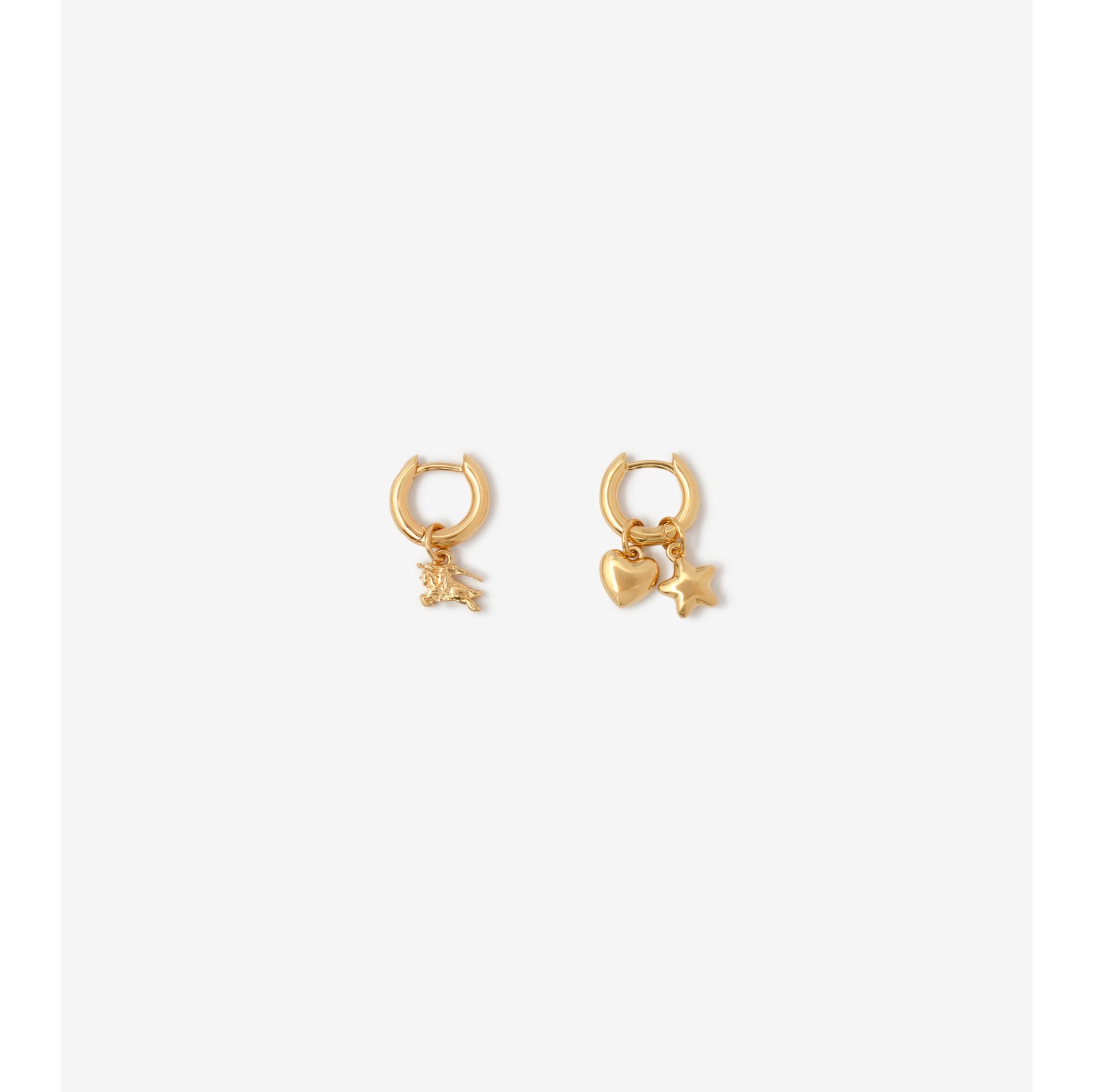 Mini Charm Hoop Earrings
