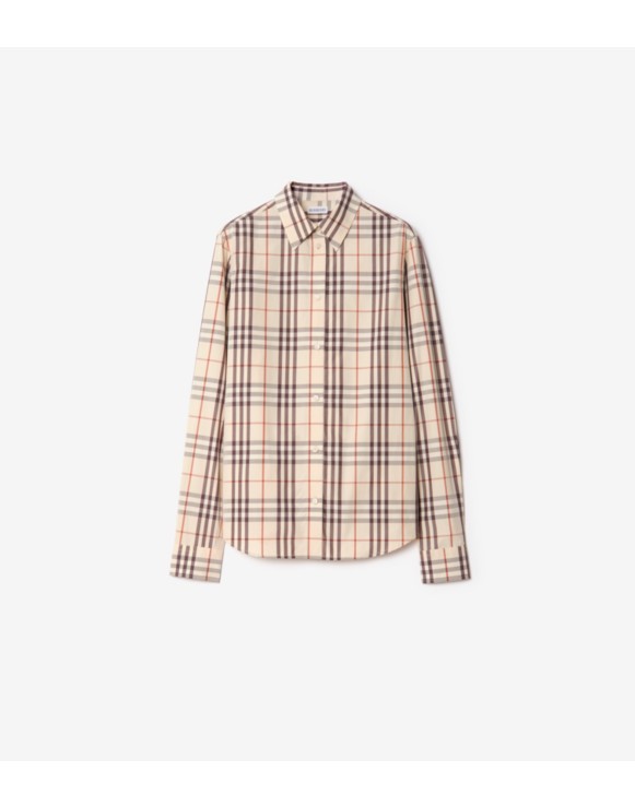 Regular Fit Check Cotton Shirt