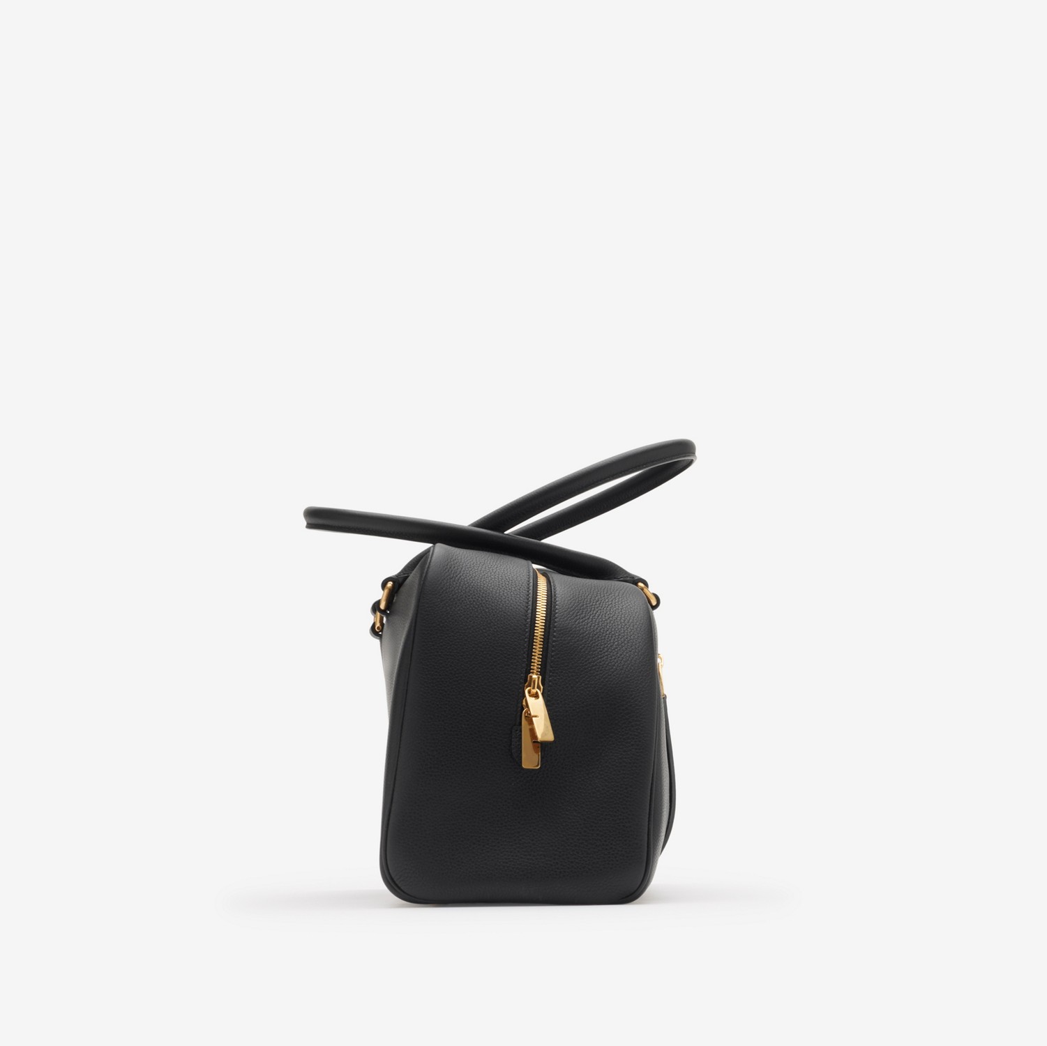 Large Shield Twin Bowling Bag in Black - Women | Burberry Large Shield Twin Bowling Bag in Black - Women | Burberry