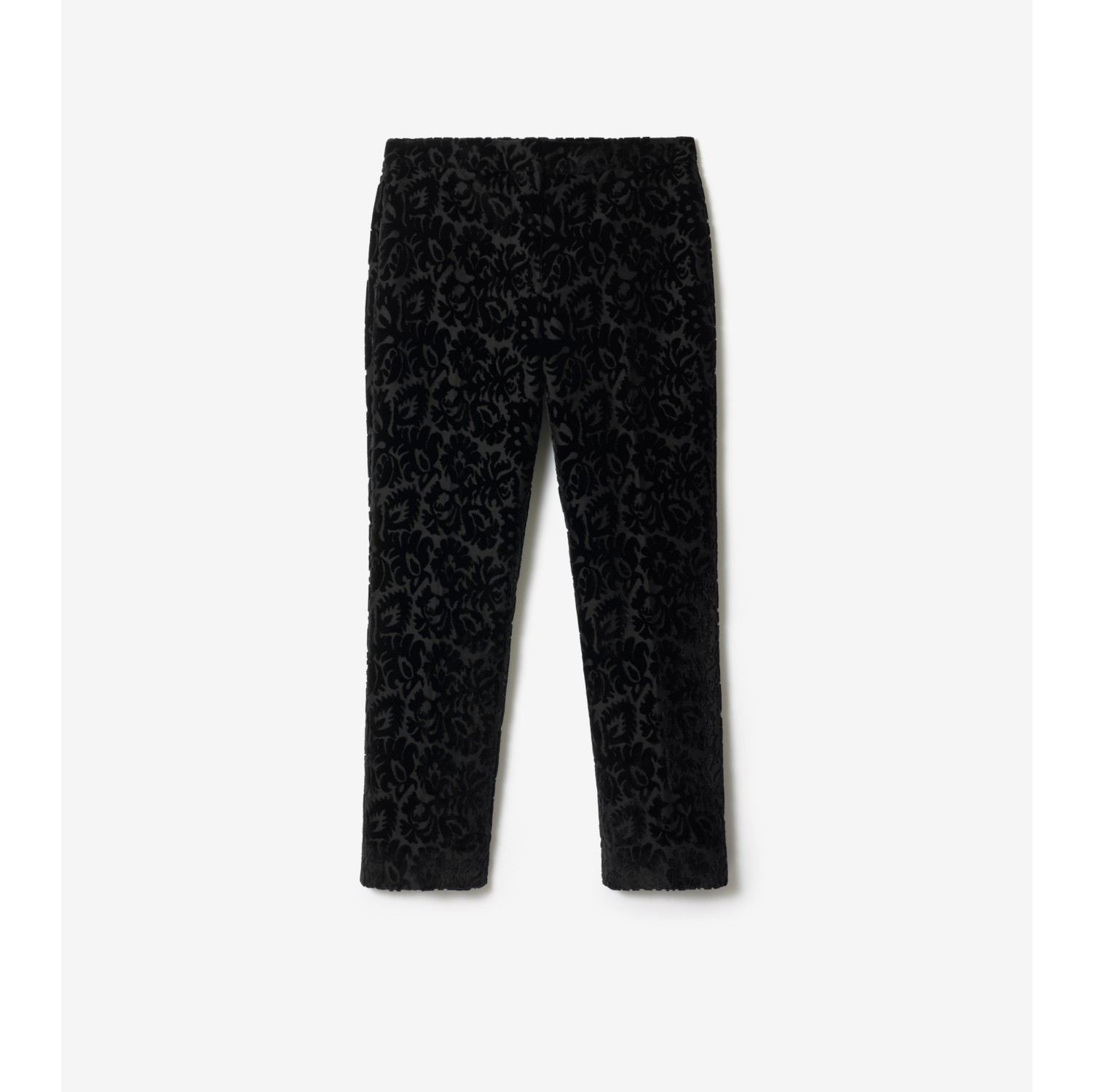 Vine Silk Blend Velvet Tailored Trousers
