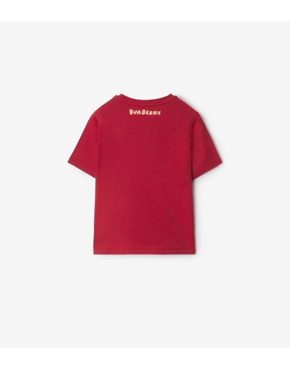 B Snake Cotton T-shirt