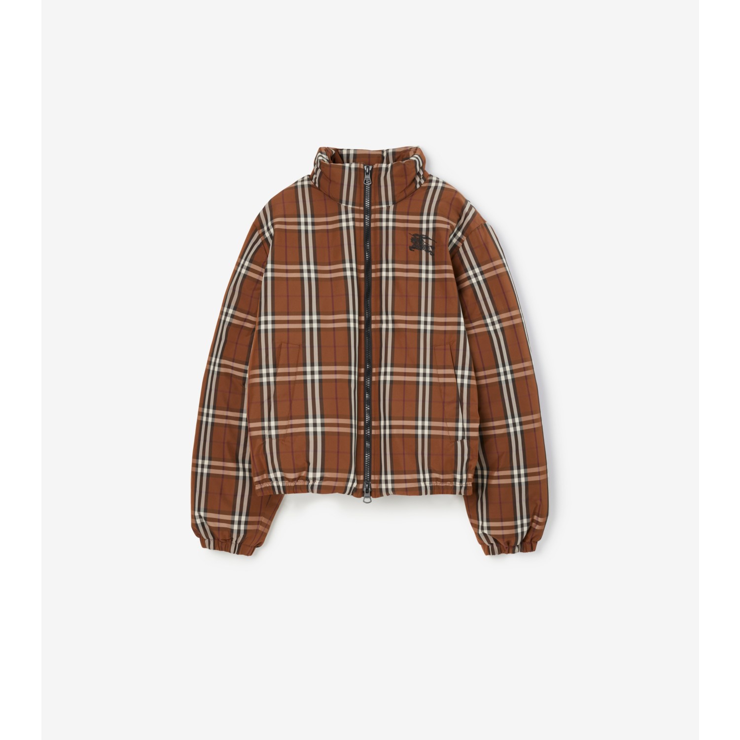 Burberry check jacket store mens