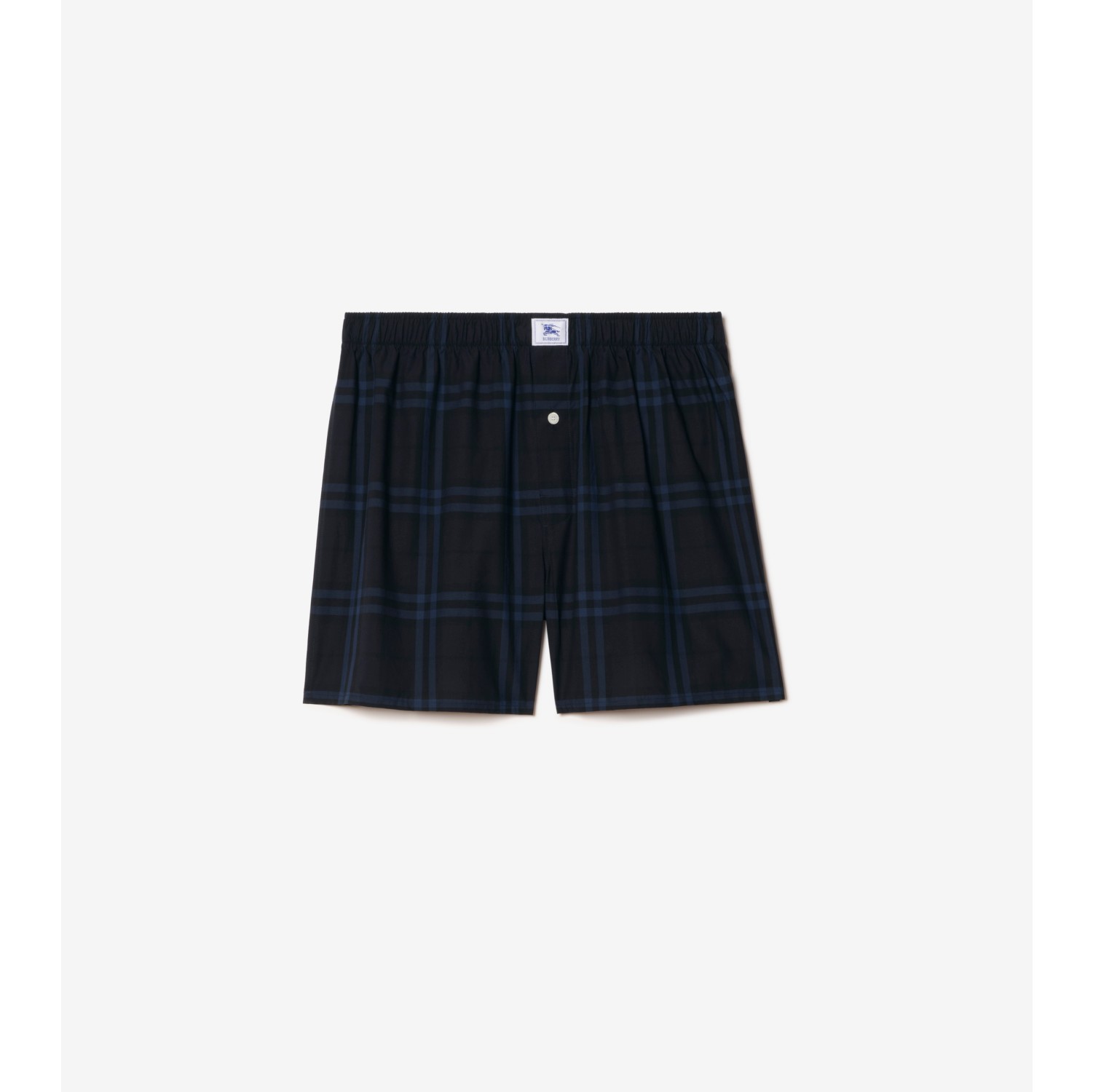 Check Cotton Boxer Shorts
