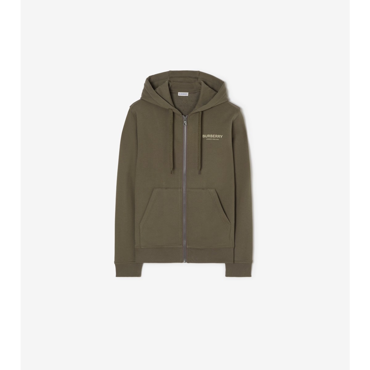  Printed Zip Hoodie