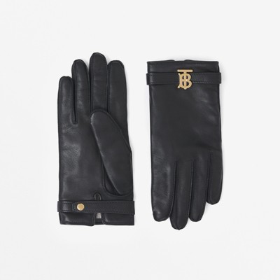 Burberry gloves store womens yellow