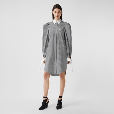 cotton poplin shirt dress