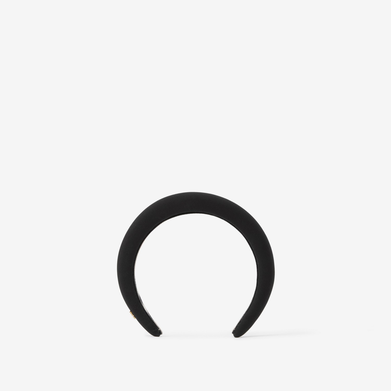 Arco de cabelo de gabardine tropical com monograma (Preto) | Burberry® oficial