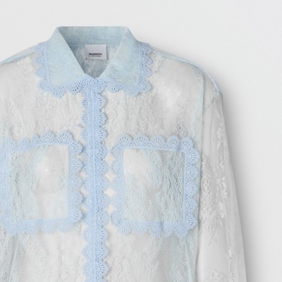 burberry lace shirt