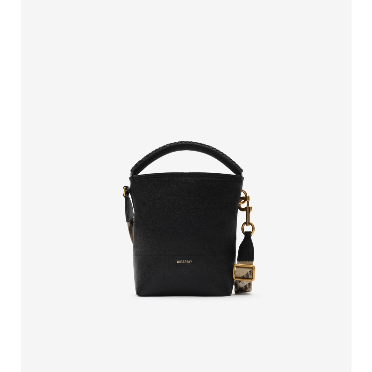  Check Mini B Clip Bucket Bag​