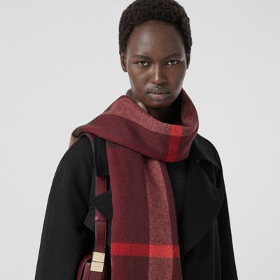 burberry scarf monogram