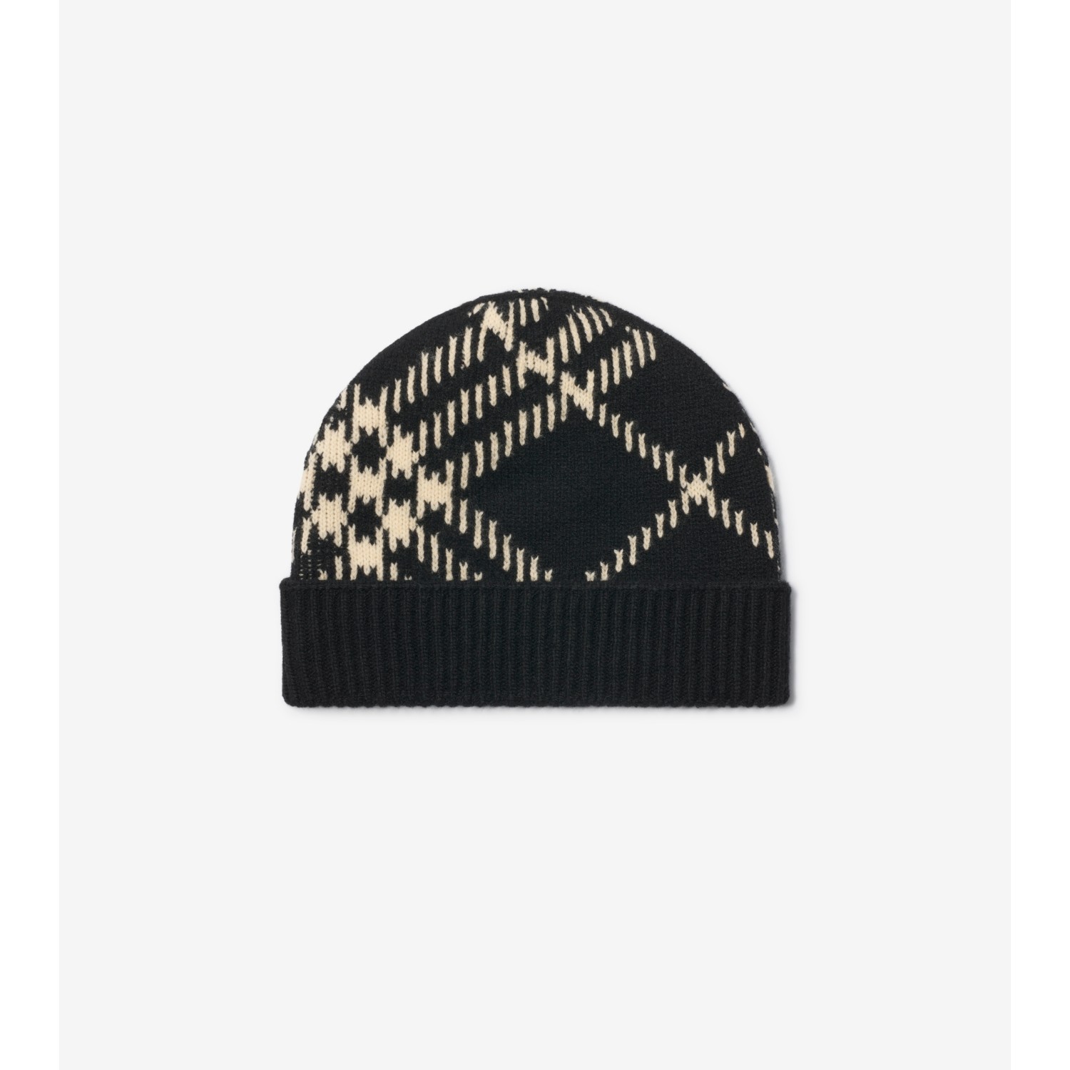Check Cashmere Blend Beanie - thumbnail 5