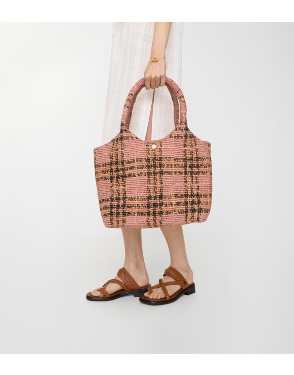 バーバリーハンドバッグ ウィメンズ デザイナーバッグ | チェック&レザーバッグ | Burberry