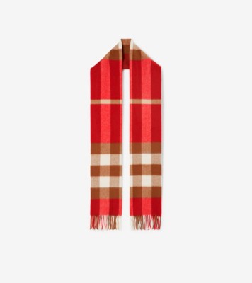 Burberry small cheap check scarf