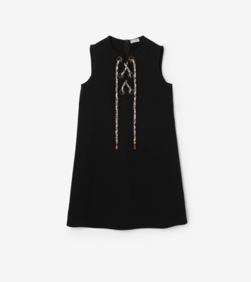 Cady Dress in Black - Women | Burberry® Official