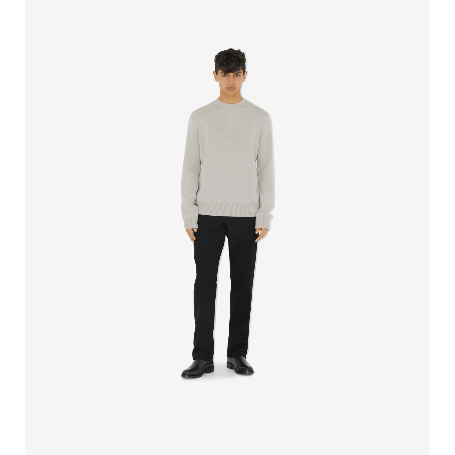 Burberry grey best sale crew neck