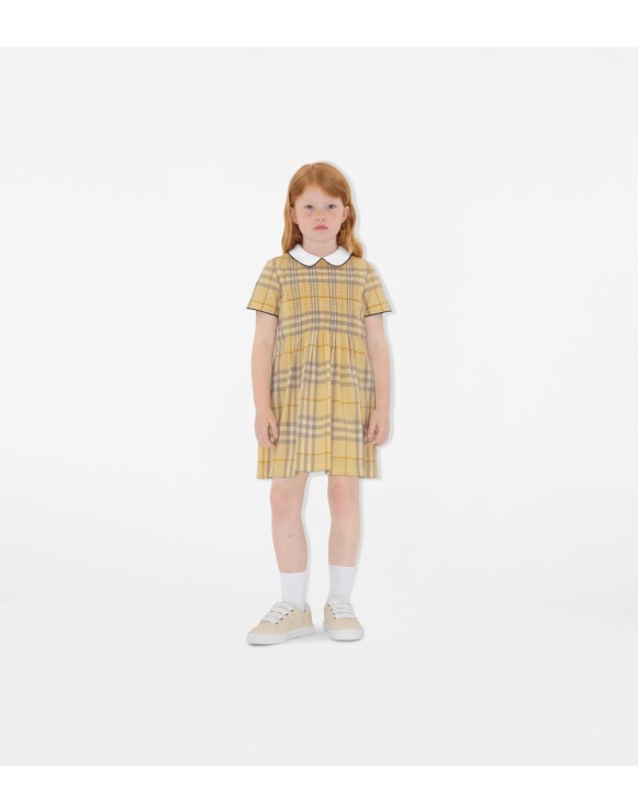 Check Cotton Dress