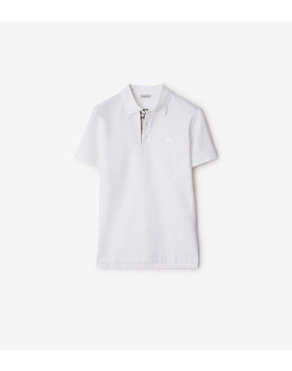 新品 BURBERRY ポロシャツ メンズ ブラ ウン 正規【土日限定値下げ】 メンズ デザイナーポロシャツ | Burberry®