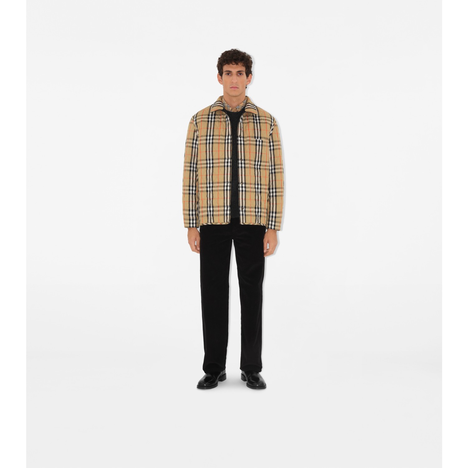 Reversible Quilted Nylon Overshirt