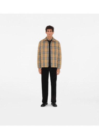 Reversible Quilted Nylon Overshirt