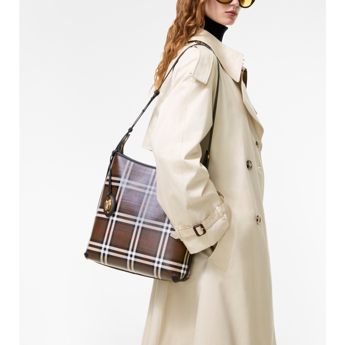  Check Small Shoulder Bag