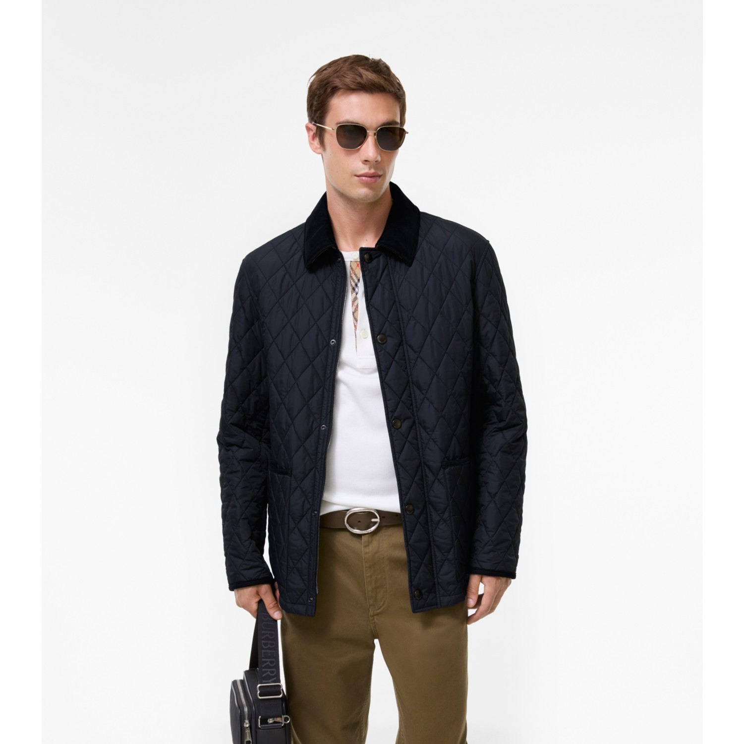 Quilted Nylon Haddington Jacket