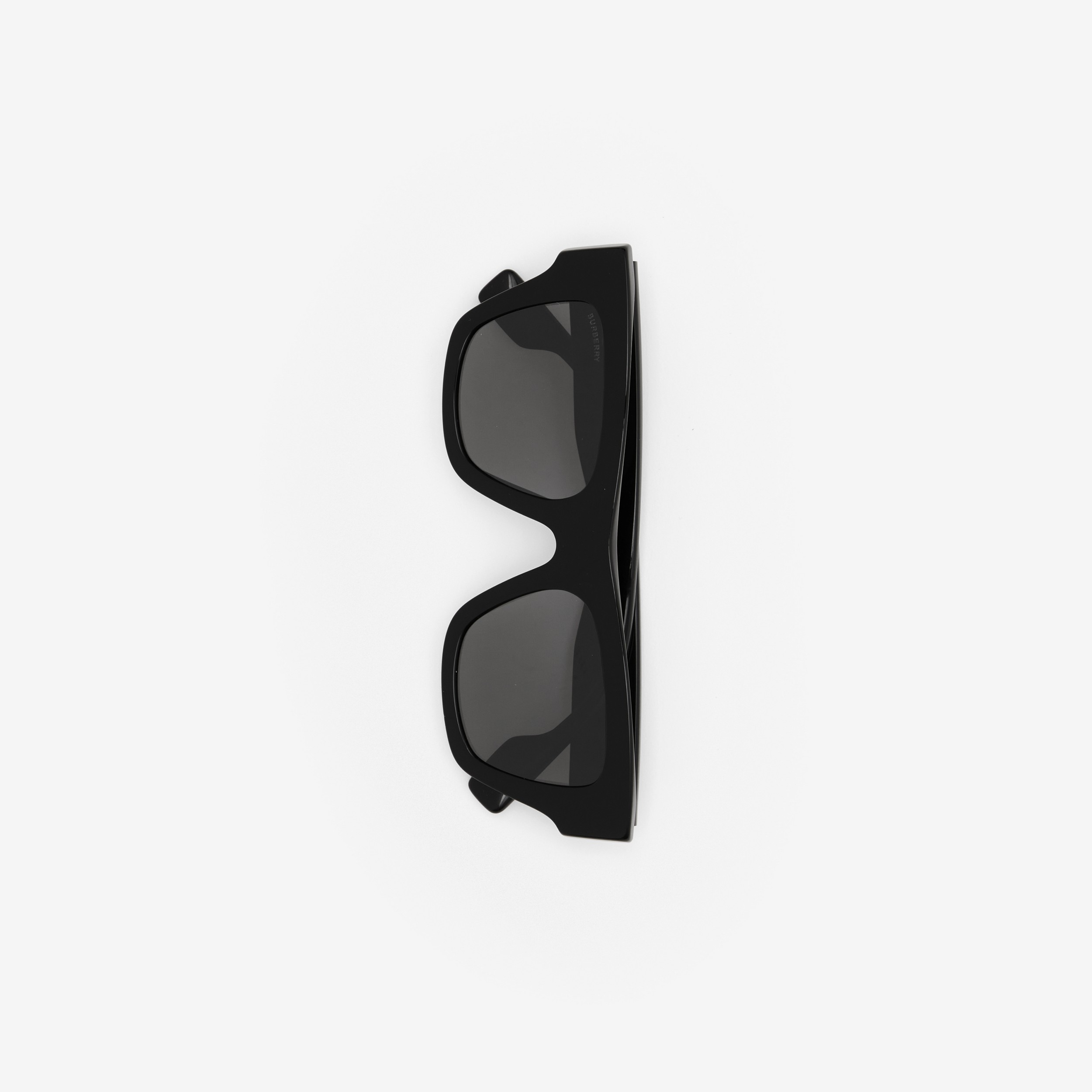 Eckige Sonnenbrille (Schwarz) - Herren | Burberry® - 2