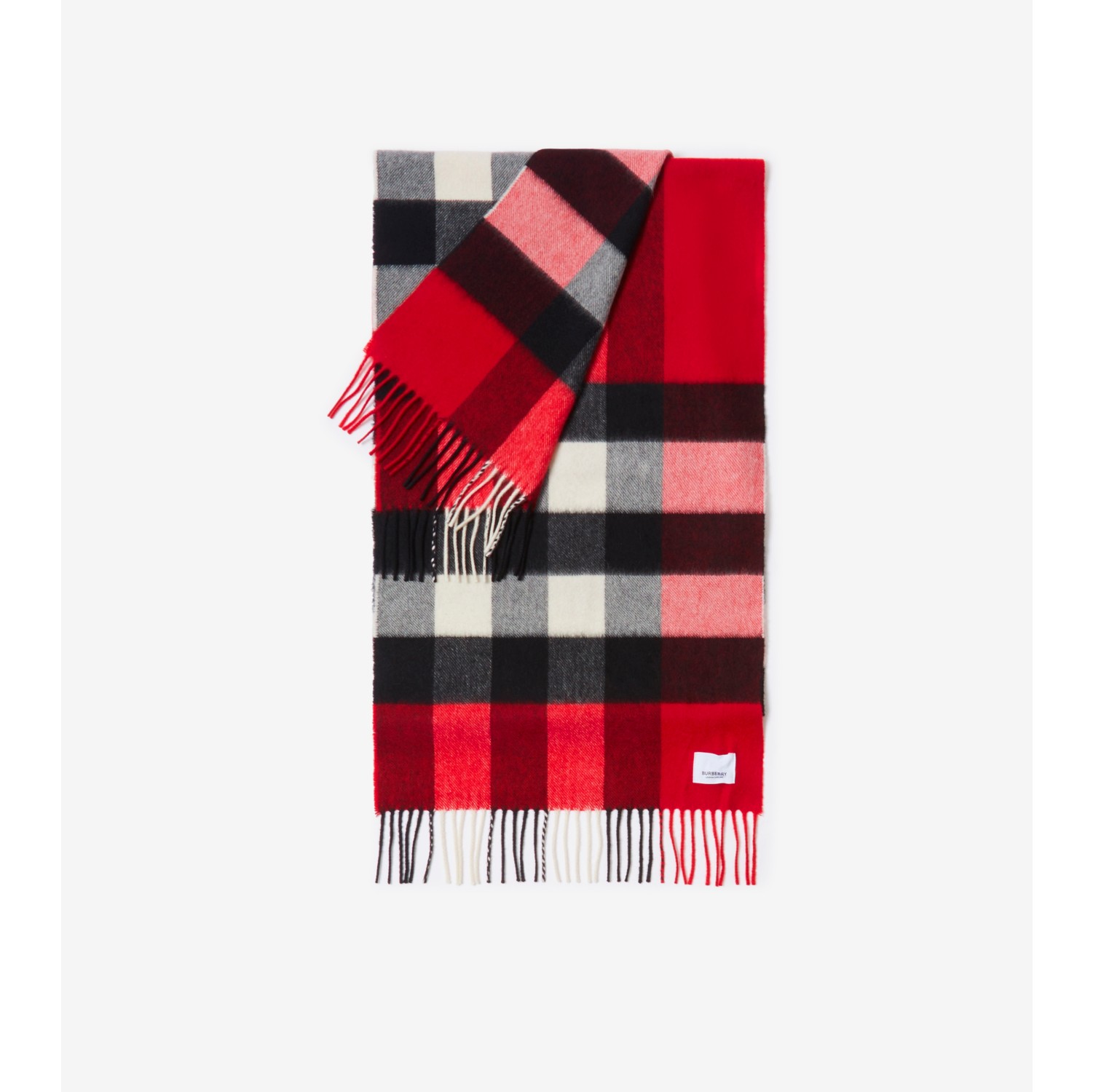 Burberry cashmere scarf red new arrivals