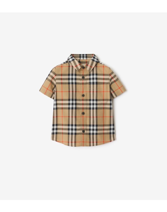 Check Cotton Shirt