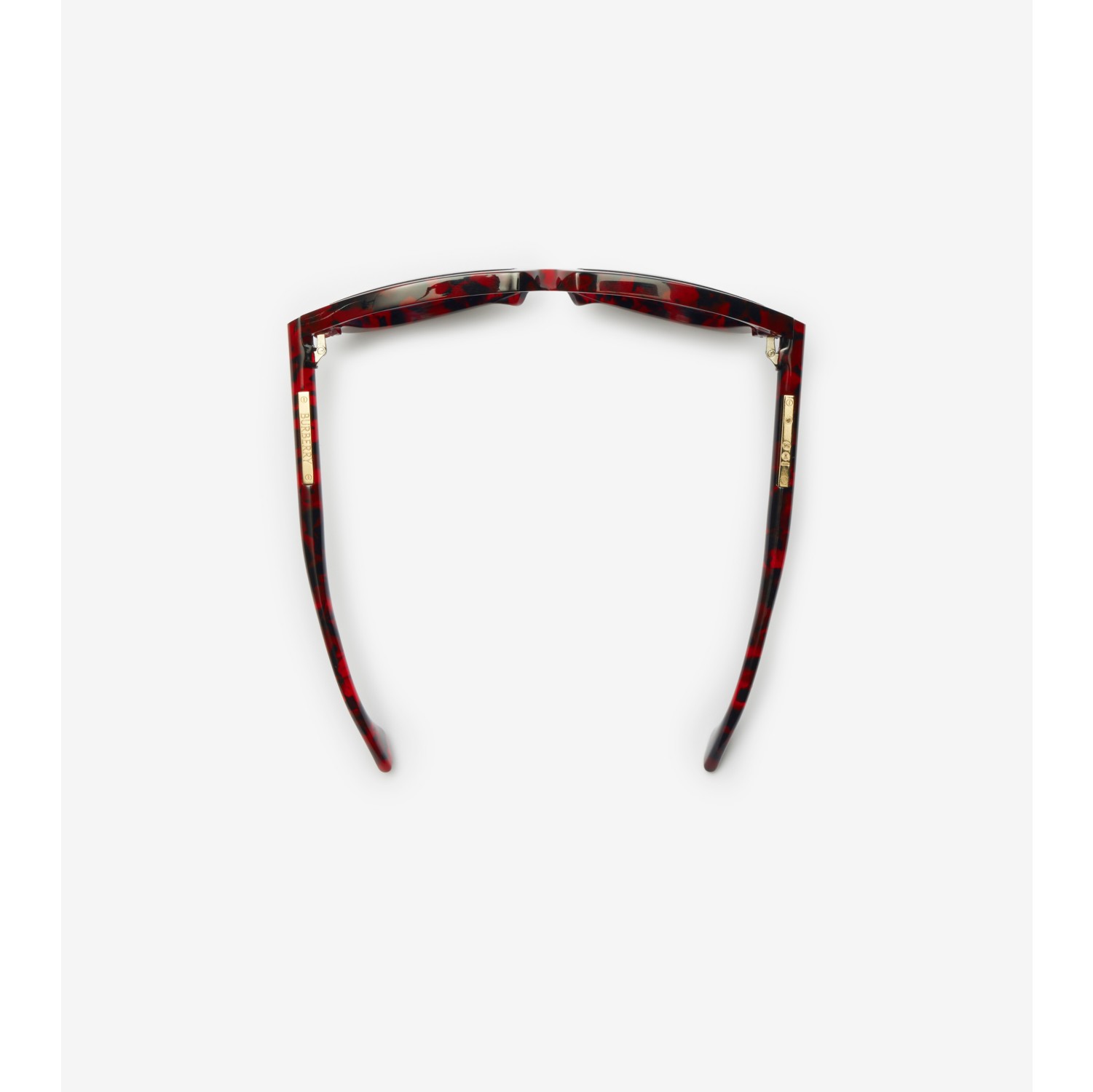 Burberry glasses hot sale mens red