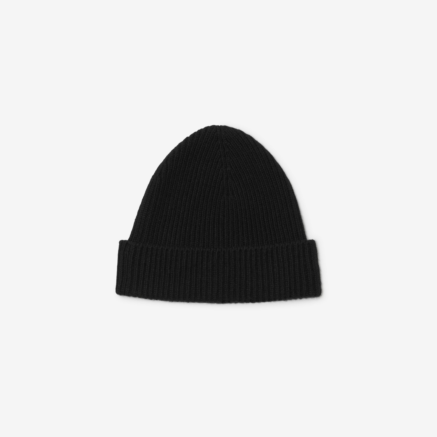 リブ カシミアビーニー (ブラック) - メンズ | Burberry®公式サイト リブ カシミアビーニー (ブラック) - メンズ | Burberry®公式サイト