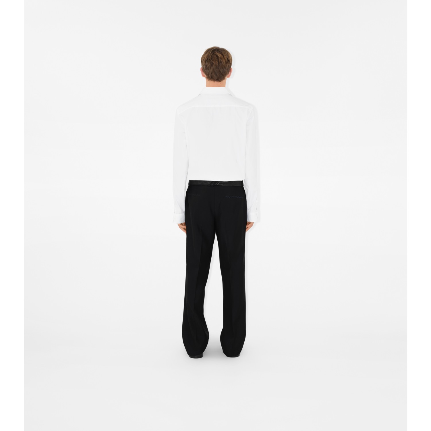 コットン フォーマルシャツ (ホワイト) - メンズ | Burberry®公式サイト