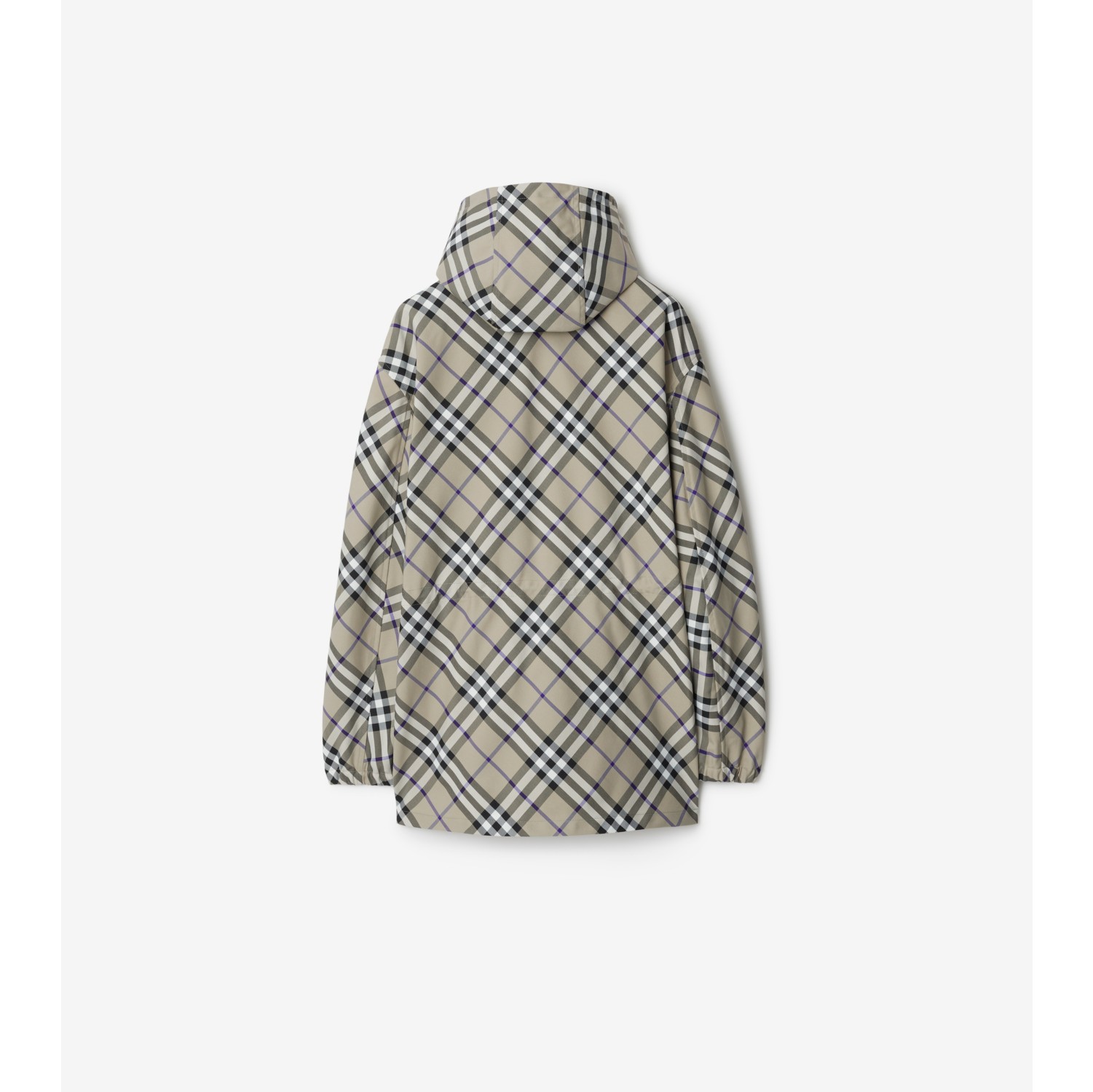 Burberry check coat hotsell