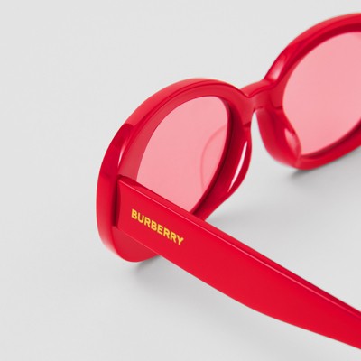 burberry red eyeglass frames