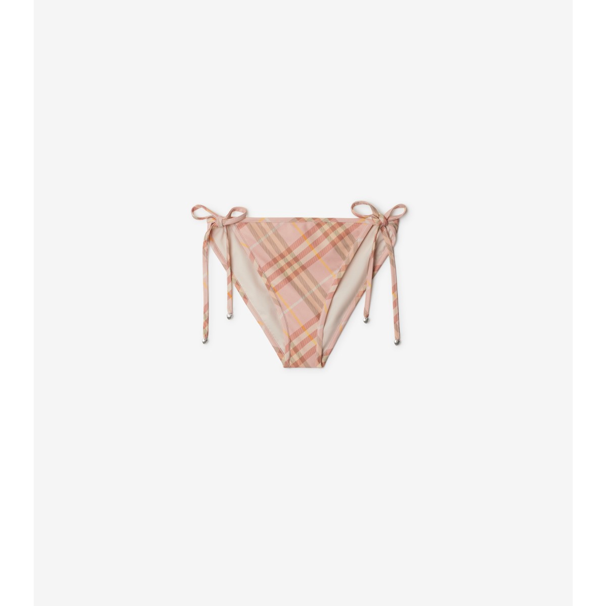 Burberry String Bikini Bottom In Teacup