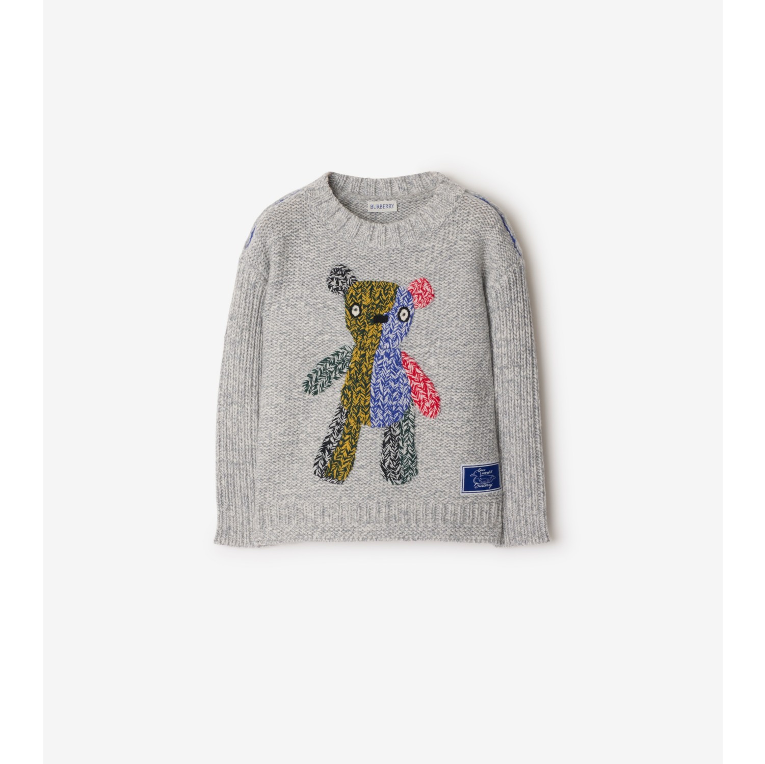 Pullover in cashmere con orsetto Thomas