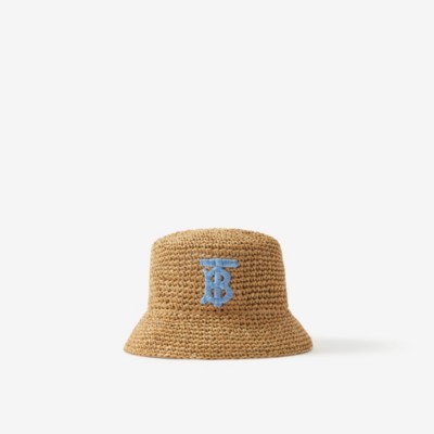 Burberry Monogram Motif Denim Bucket Hat