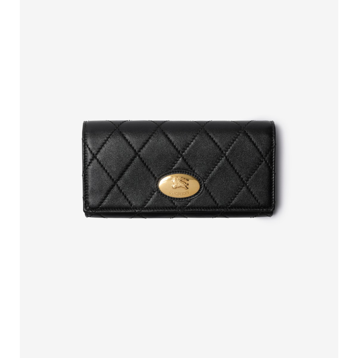 Burberry Strand Quilted Leather Wallet
