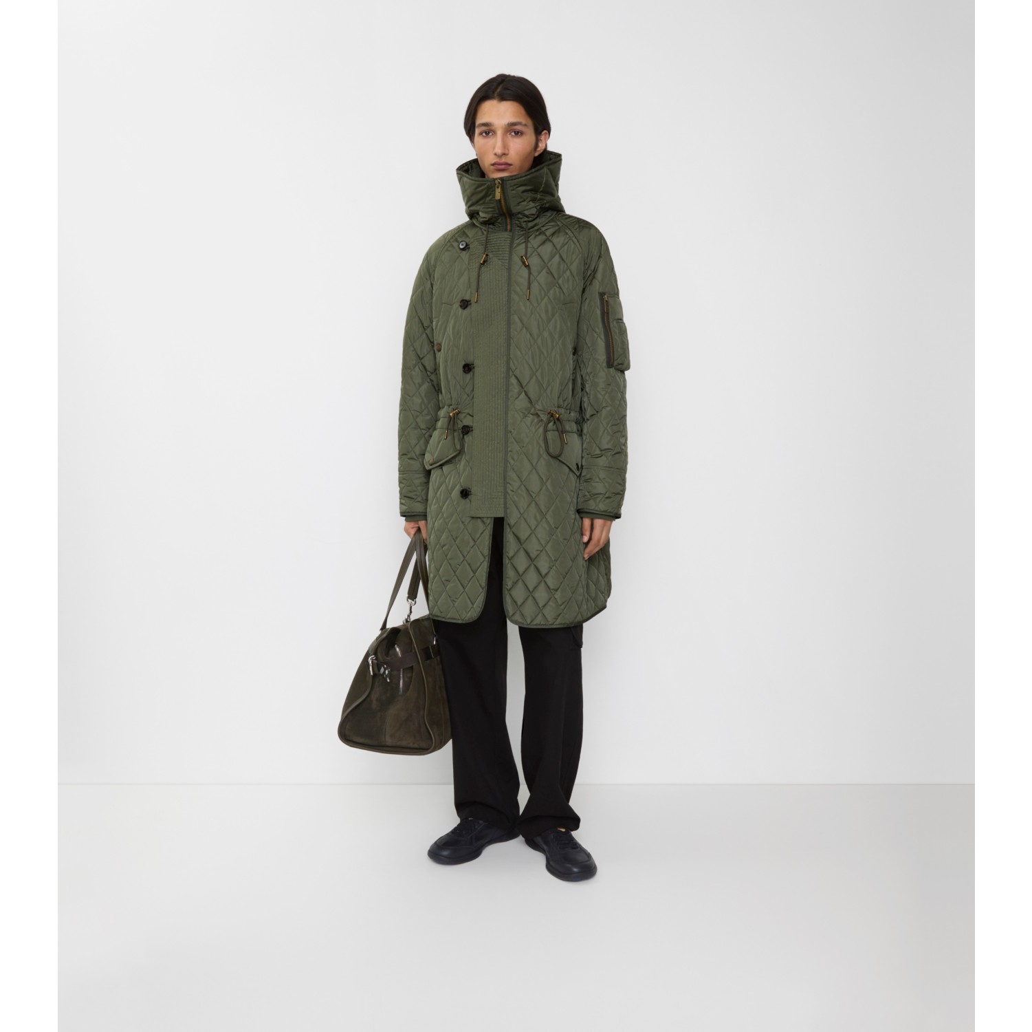 Reissued Quilted Nylon Parka