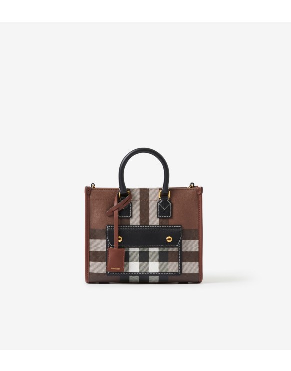 Women s Designer Bags Check Leather Bags Burberry Official