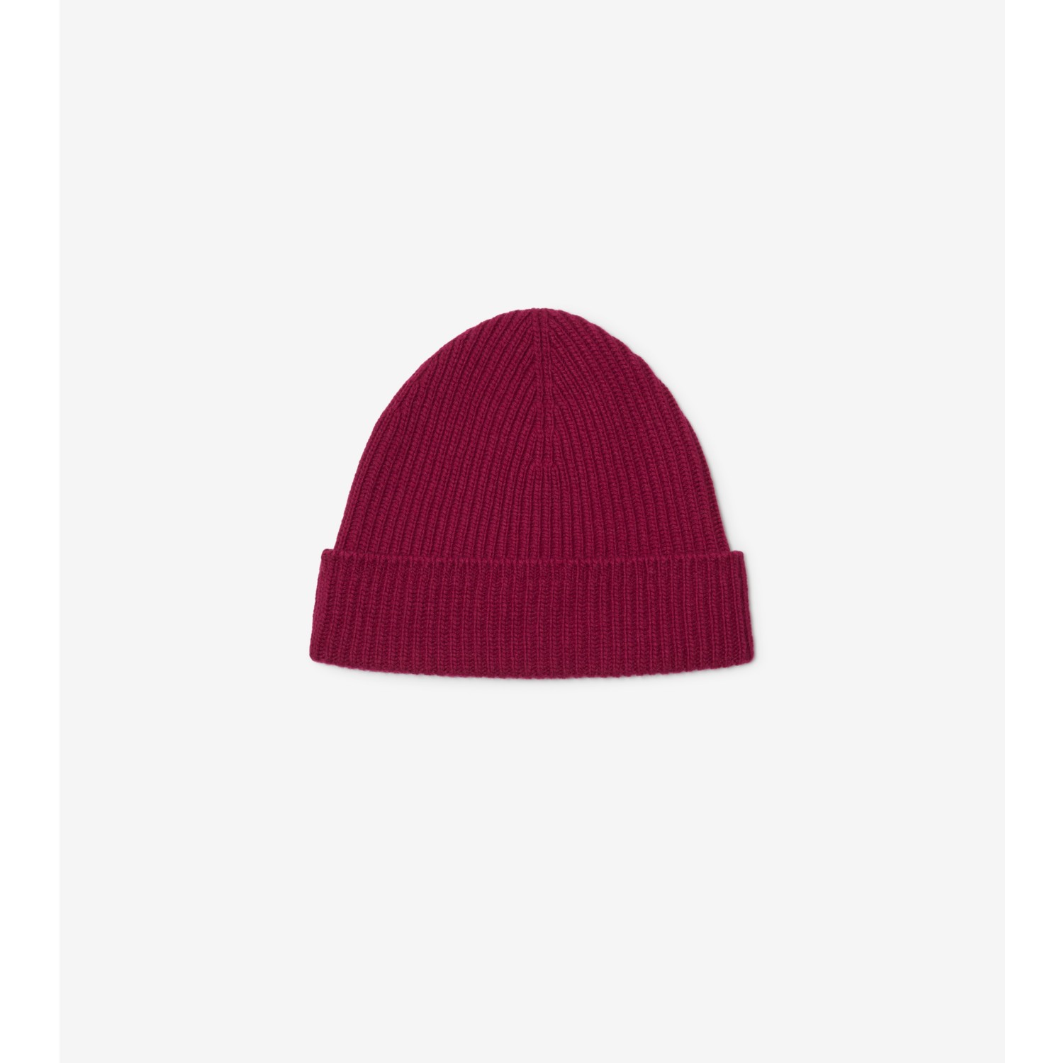 Ribbed Cashmere Beanie Hat