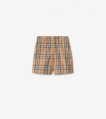 【〇042m】120cm BURBERRY 男の子 短パン ジャケット ボーイズ トラウザー＆ショートパンツ | バーバリー® 公式サイト