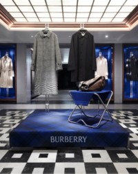 Pop-up Burberry chez Harrods