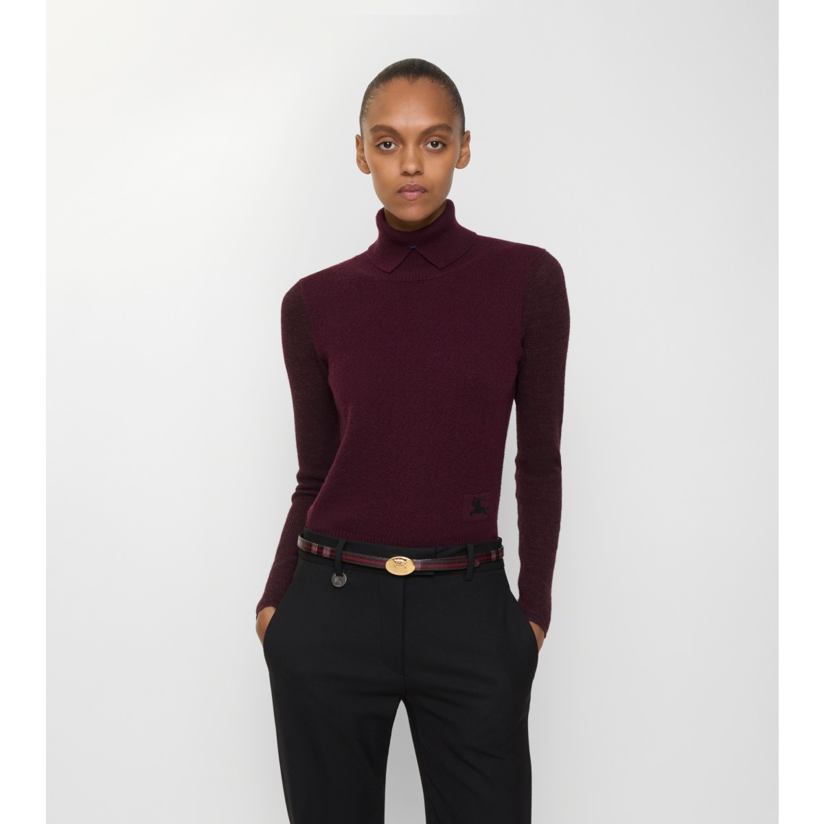  Check Thin Reversible Knight Stamp Belt​