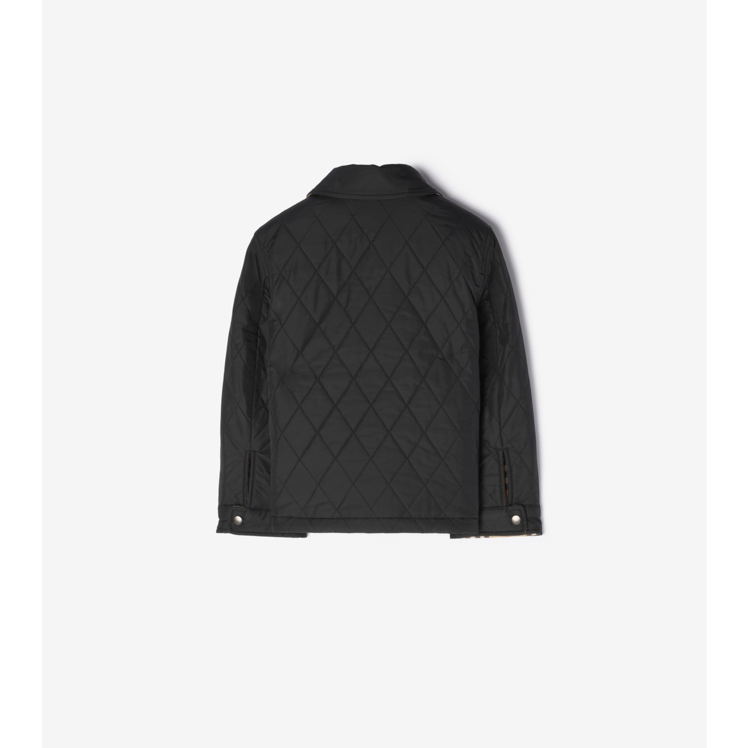 BURBERRY BLACK LABEL ナイロンジャケット リバーシブル リバーシブル キルティング ナイロンジャケット (ブラック) | Burberry
