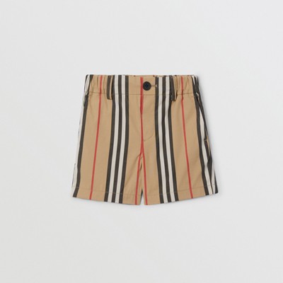 striped chino shorts
