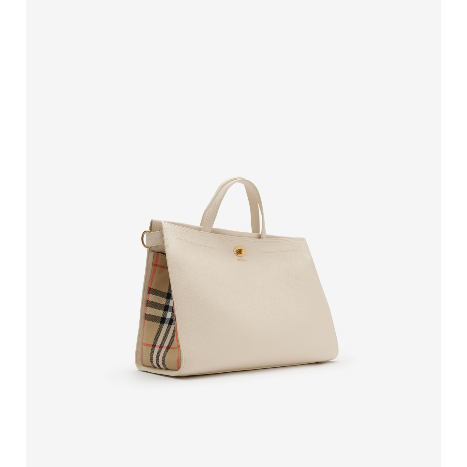 Cotswolds Check Tote in Soap beige - Women
