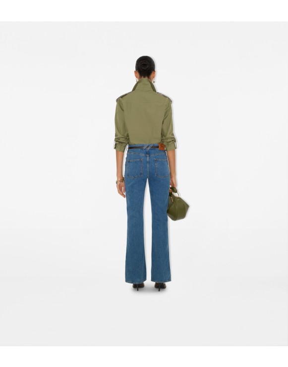 High Rise Bootcut Jeans