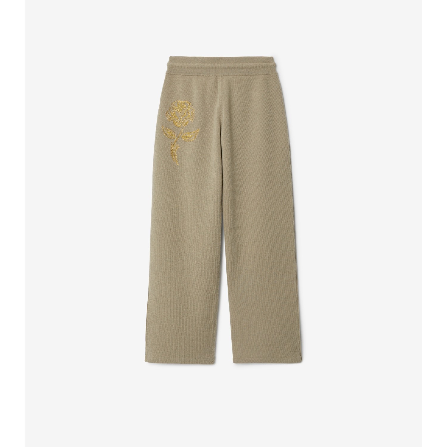 THE ROW KIDS Louie cashmere and silk-blend track pants