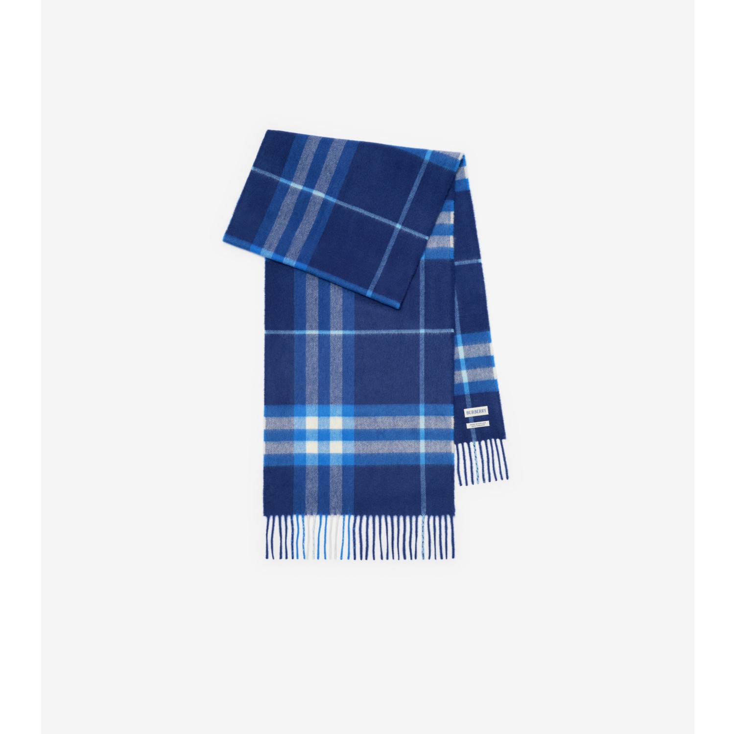 Check Cashmere Scarf