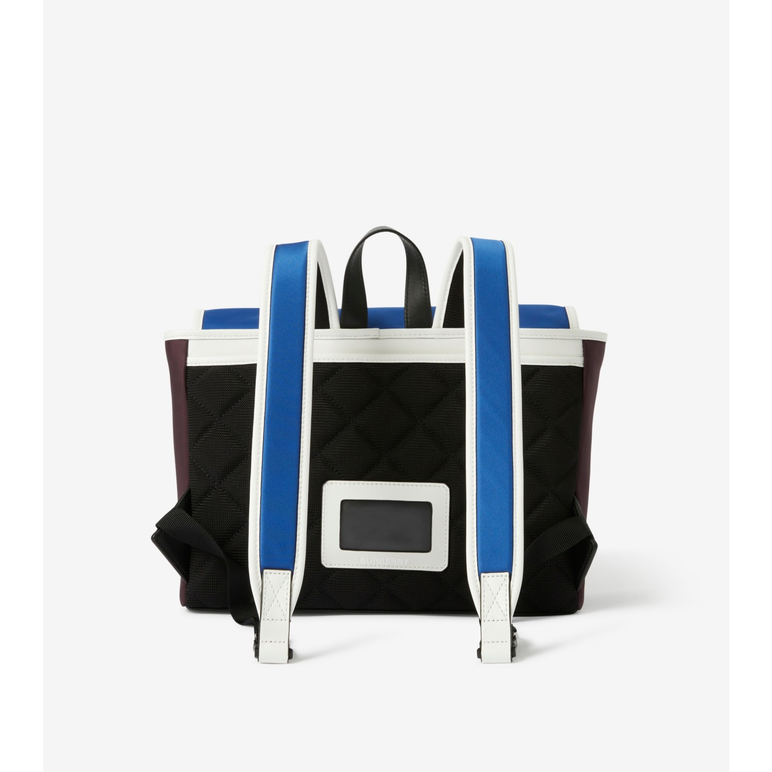 College Graphic Nylon Backpack in Blue/red Children Burberry® Official